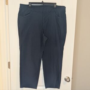Torrid Navy Women's Ankle Pants - Plus Size 22